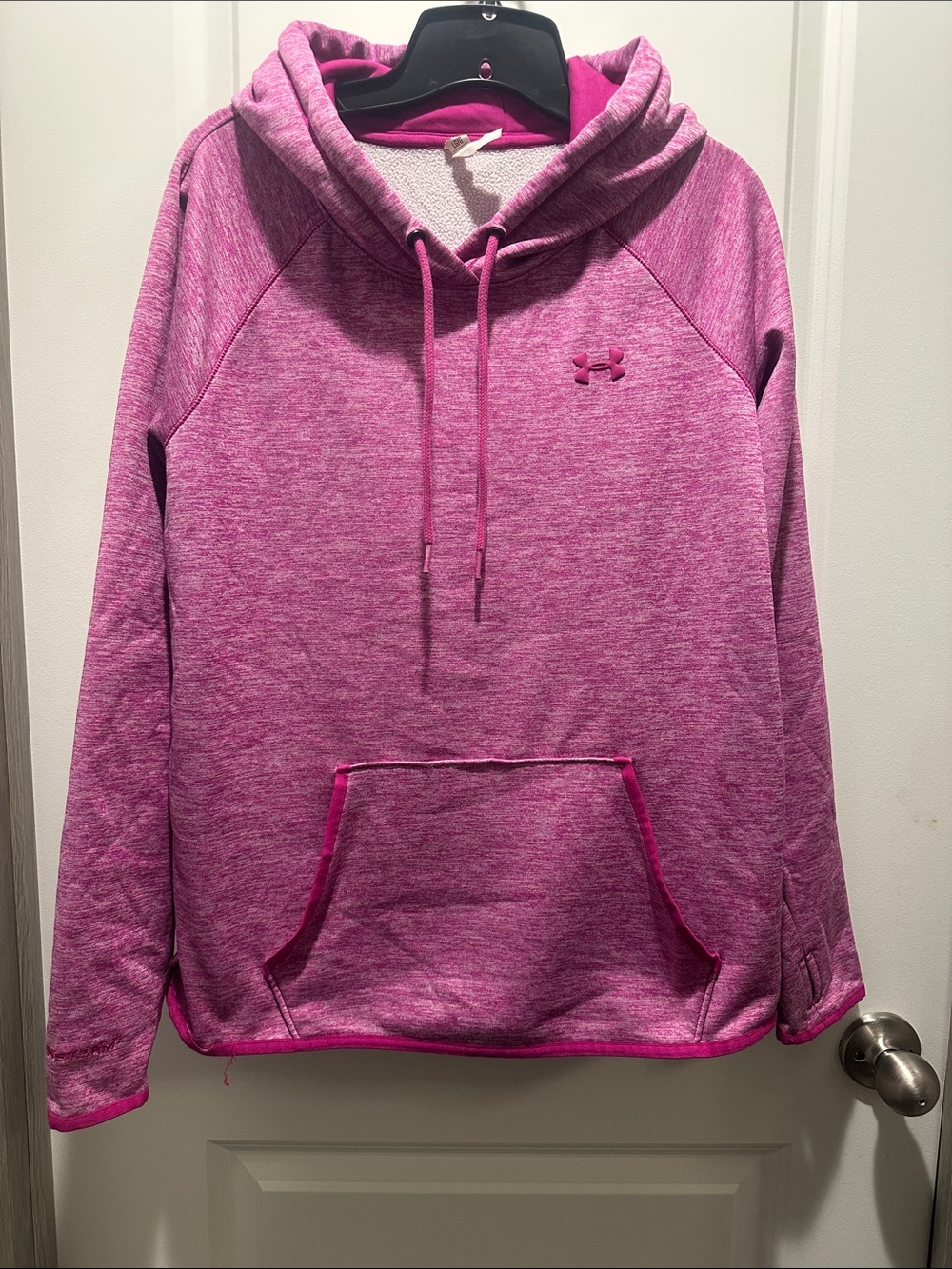 Under Armour Heathered Pink Women's Pullover Hoodie